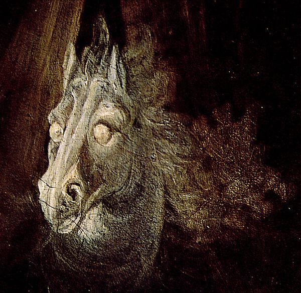 Heinrich Fussli Pferd oil painting image